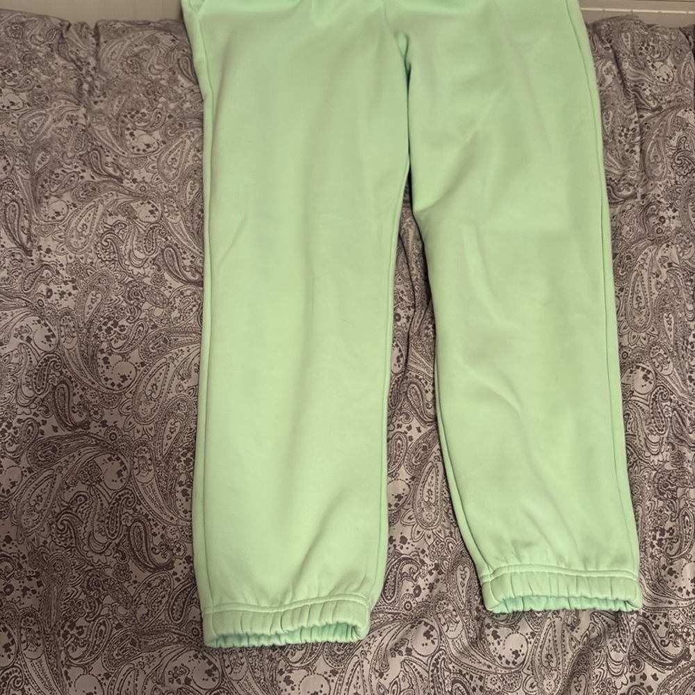 Fabletics Green Sweat Set - image 7
